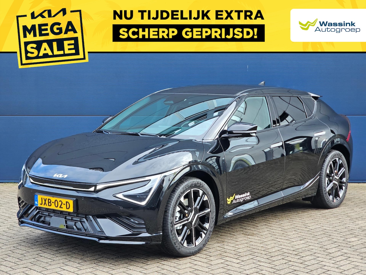 Kia EV6 - 84kWh 229pk RWD GT-Line Business Edition | Navigatie | Matrix LED | Parkeersensoren | Park - AutoWereld.nl