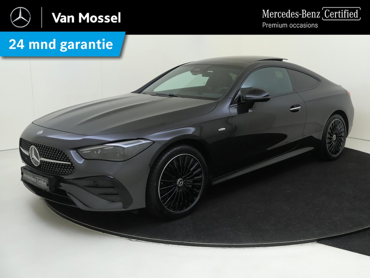 Mercedes-Benz CLE Coupé - 300 e AMG Line Panoramadak/ 19 inch/ Night/ Burmester/ Digital Light/ Winter Pack/ - AutoWereld.nl
