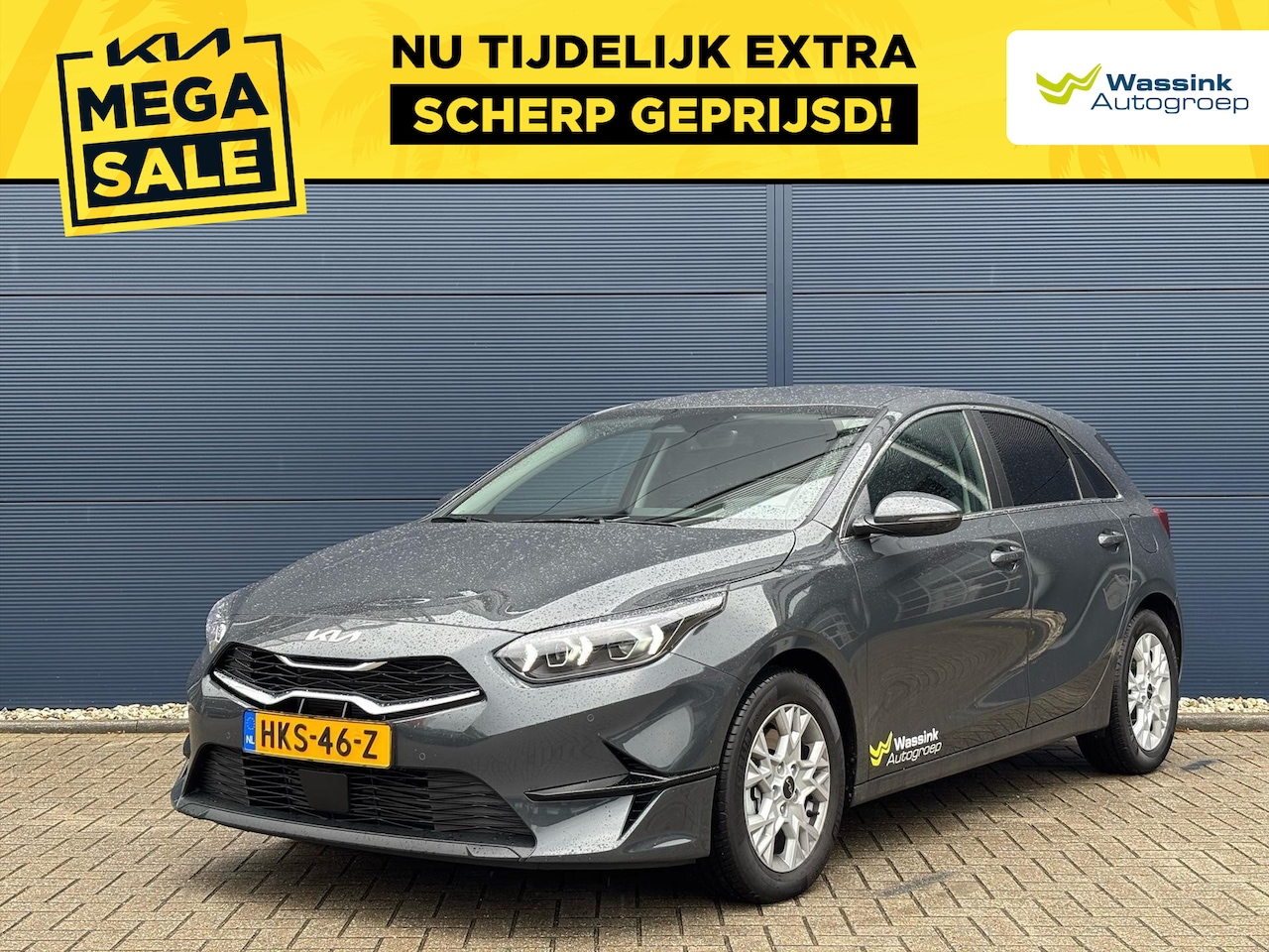 Kia Cee'd - Ceed 1.5 T-GDi 140pk DynamicLine | Privacy Glass | Cruise Control | Navigatie | Apple Carp - AutoWereld.nl