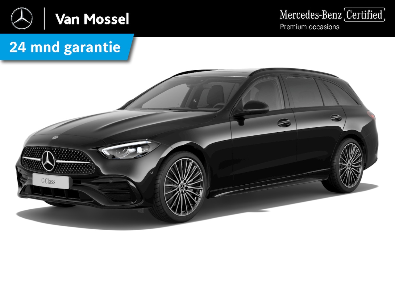 Mercedes-Benz C-klasse Estate - 180 Star Edition AMG Line LIMITED / Stoelverwarming / Achteruitrijcamera / Panorama-schuif - AutoWereld.nl