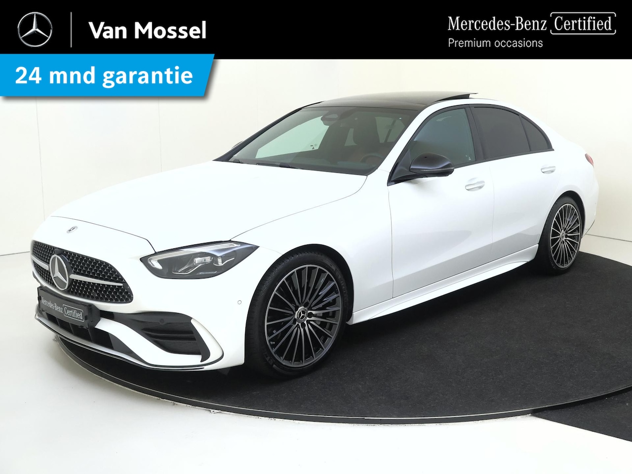 Mercedes-Benz C-klasse - 180 Star Edition AMG Line / Memory-Stoelen / Panaroma-dak / - AutoWereld.nl