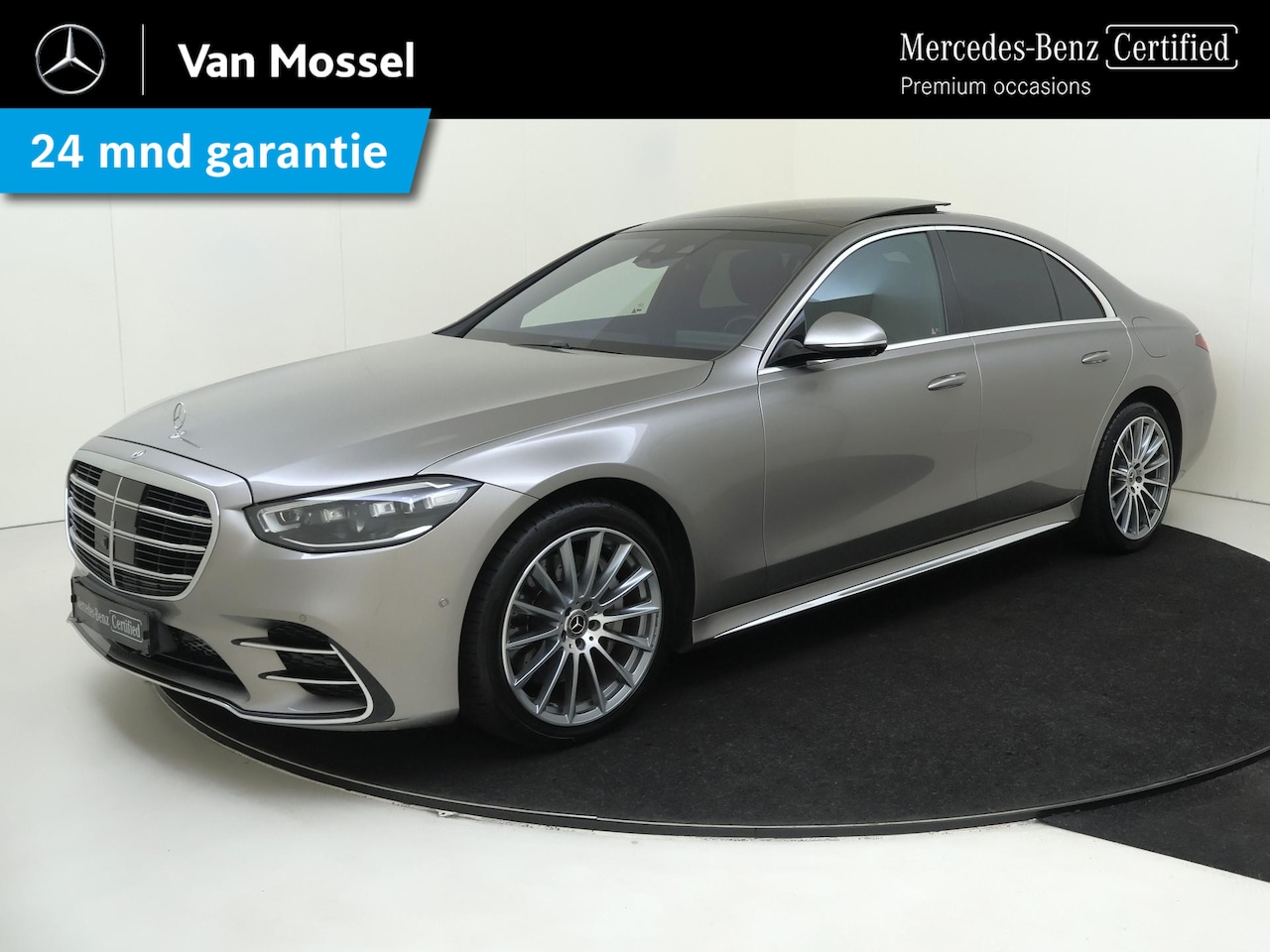 Mercedes-Benz S-klasse - 580 e AMG Line / 360Graden-Camera / Memory-Stoelen / Panaroma-dak / Stoelventilatie / - AutoWereld.nl