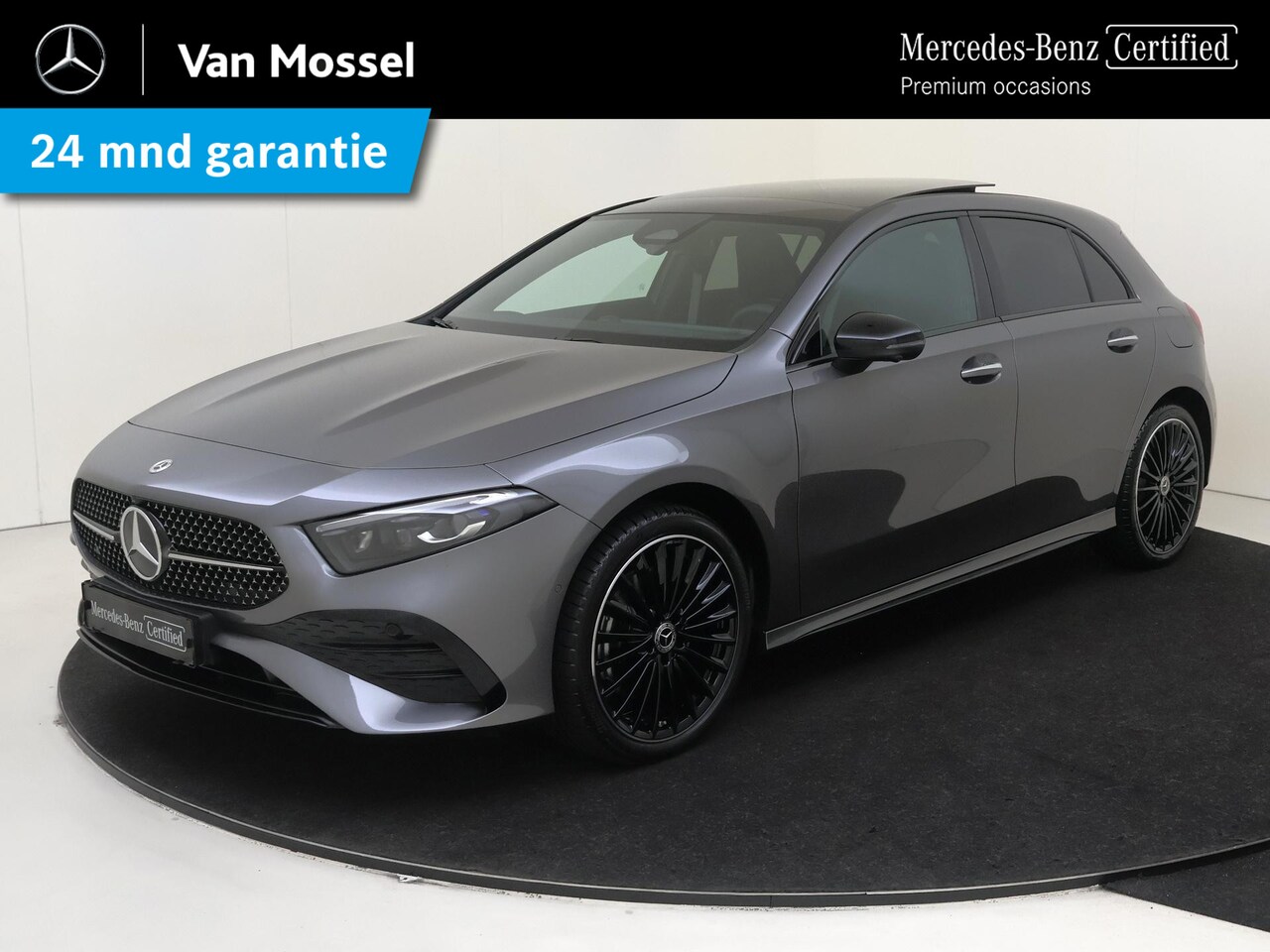 Mercedes-Benz A-klasse - 250 e Business Solution AMG-Line / Panorama-dak / Memory-Stoelen / Night-Pakket / Headup-D - AutoWereld.nl