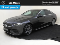 Mercedes-Benz C-klasse - 300 AMG Line Memory Seats / Parkeercamera / Sfeerverlichting / 18'' / Privacy Glass /