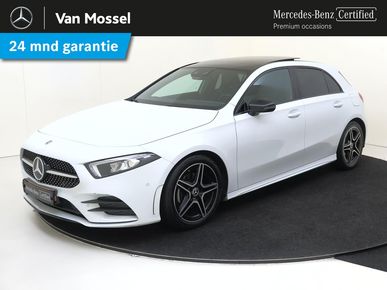 Mercedes-Benz A-klasse - 180 Business Solution AMG Panoramadak / Nightpakket / Parkeercamera / - AutoWereld.nl