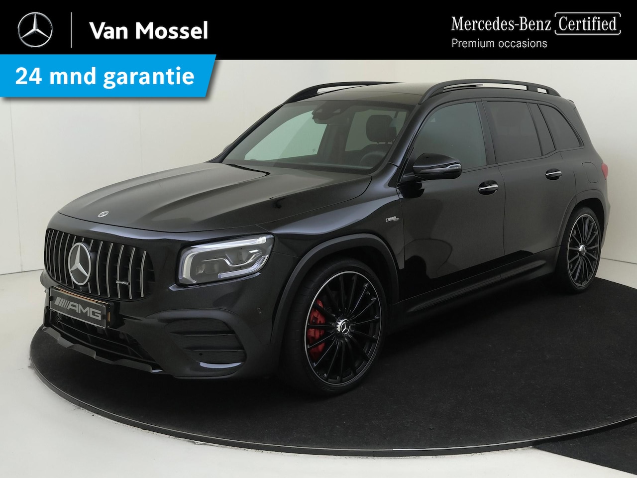 Mercedes-Benz GLB - AMG 35 4MATIC 7p. / Night pakket/ Panoramadak/ Carplay/ MULTIBEAM/ KEYLESS GO/ 21" - AutoWereld.nl