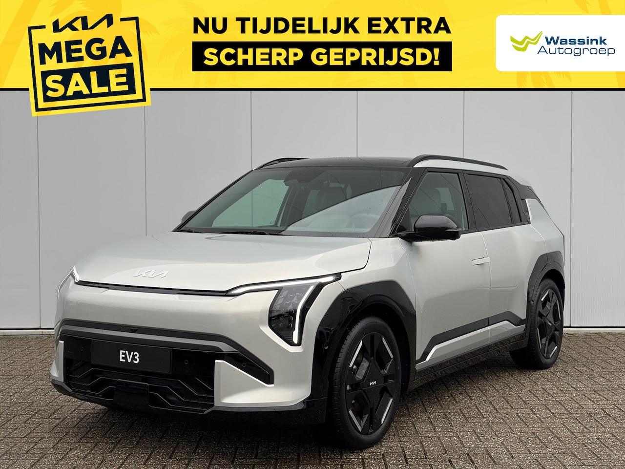 Kia EV3 - 81,4 kWh 204pk GT-PlusLine | Camera 360* | Head-up display | Glazen Schuif-kantel dak | St - AutoWereld.nl