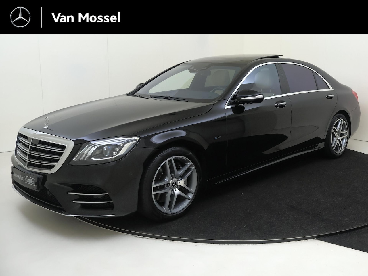 Mercedes-Benz S-klasse - 560 e Lang Premium Plus /Panoramadak /Chauffeur pakket /Massage stoelen /Burmester /360 Ca - AutoWereld.nl