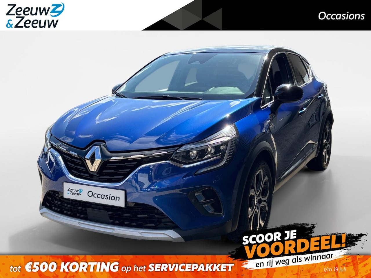 Renault Captur - 1.6 E-Tech plug-in hybrid 160 techno | Apple Carplay / Android Auto | Climate Control | 17 - AutoWereld.nl