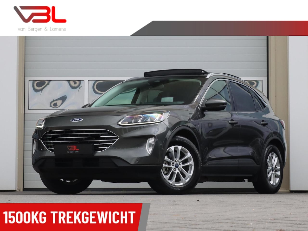Ford Kuga - 2.5 PHEV 225PK Titanium X | Panoramadak | Trekhaak | - AutoWereld.nl