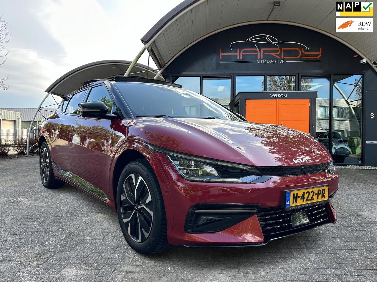 Kia EV6 - GT-Line 77.4 kWh Trekhaak Panoramadak 1e Eig Rijklaarprijs! - AutoWereld.nl