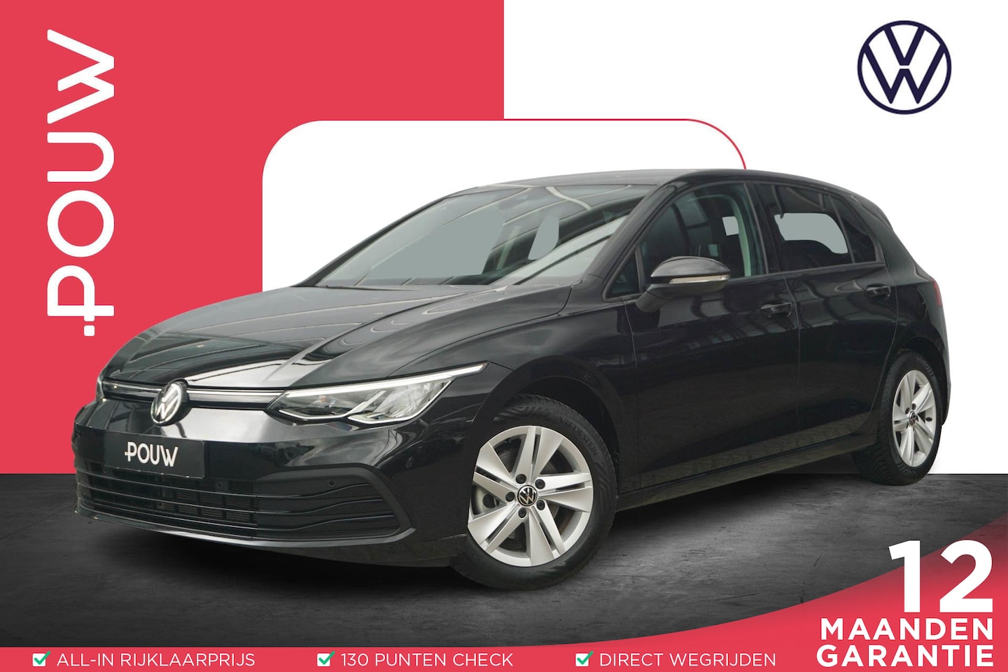Volkswagen Golf - 1.0 TSI 110pk Life Business | Keyless | Blindspot | Elektrische Bestuurdersstoel - AutoWereld.nl