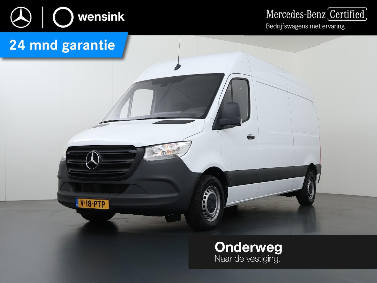 Mercedes-Benz Sprinter - 315 CDI | L2 H2 | FWD | AUT. | AIRCO | PARKEERCAMERA | 2-ZITS | LAADRUIMTE INRICHTING | CE - AutoWereld.nl