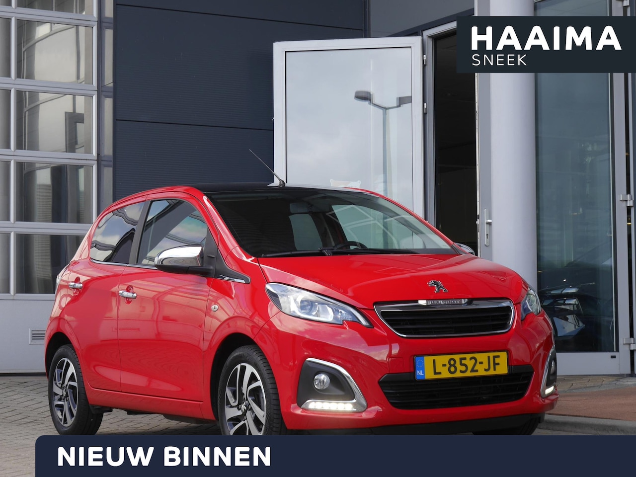 Peugeot 108 - 1.0 e-VTi Allure | Apple carplay | Achteruitrijcamera | Dab | Mistlampen | Zwart dak | Ext - AutoWereld.nl