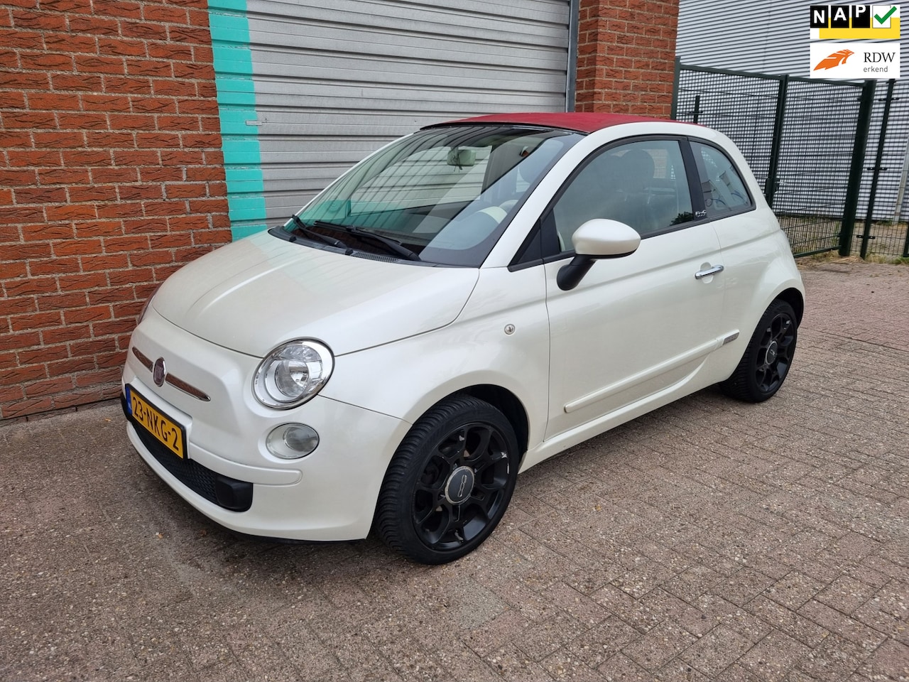 Fiat 500 C - 1.2 Pop Cabrio Airco! Bj:2010 NAP! - AutoWereld.nl