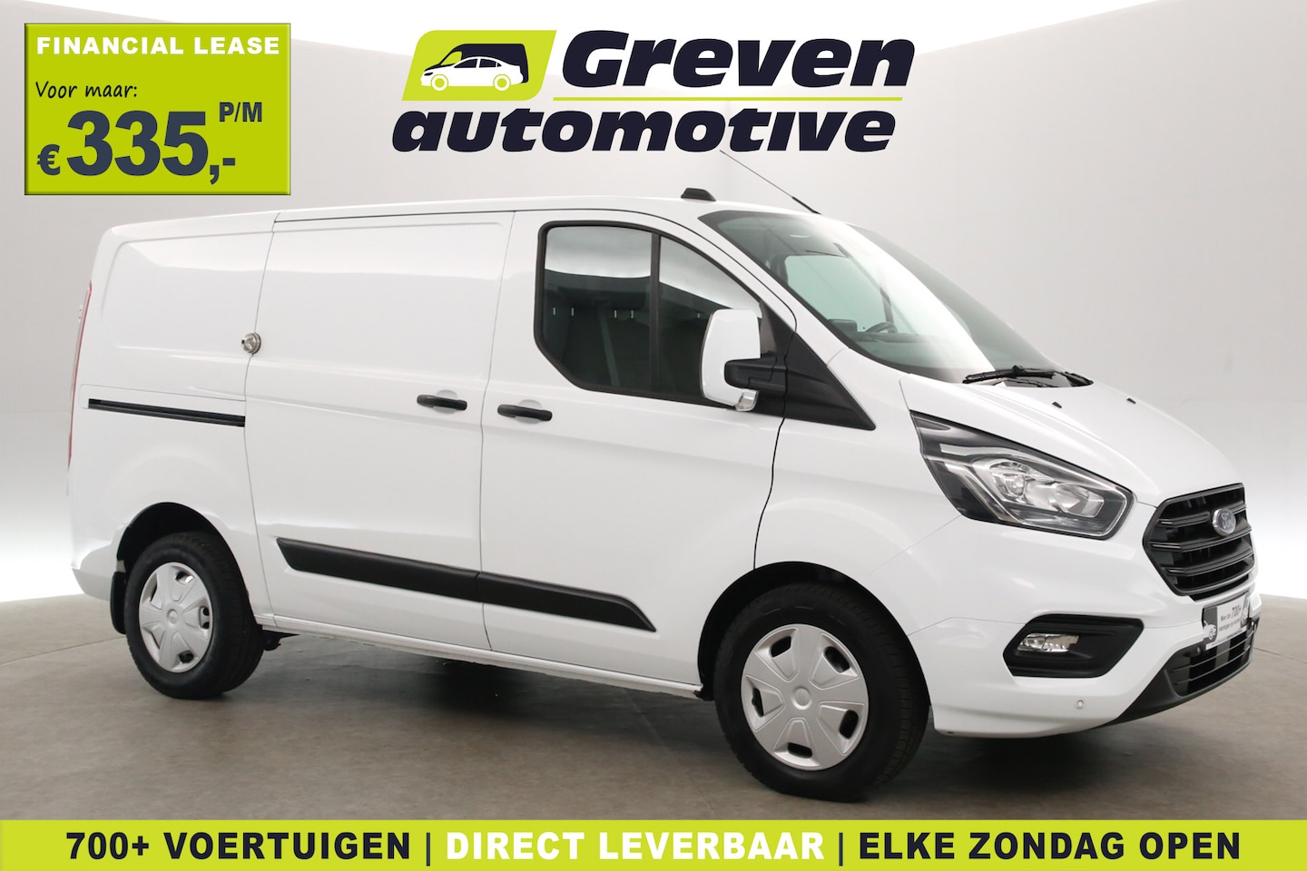 Ford Transit Custom - Ecoboost PHEV L1H1 | Airco | Camera | 3 Zits | Cruise | Carplay | Parkeersens. - AutoWereld.nl