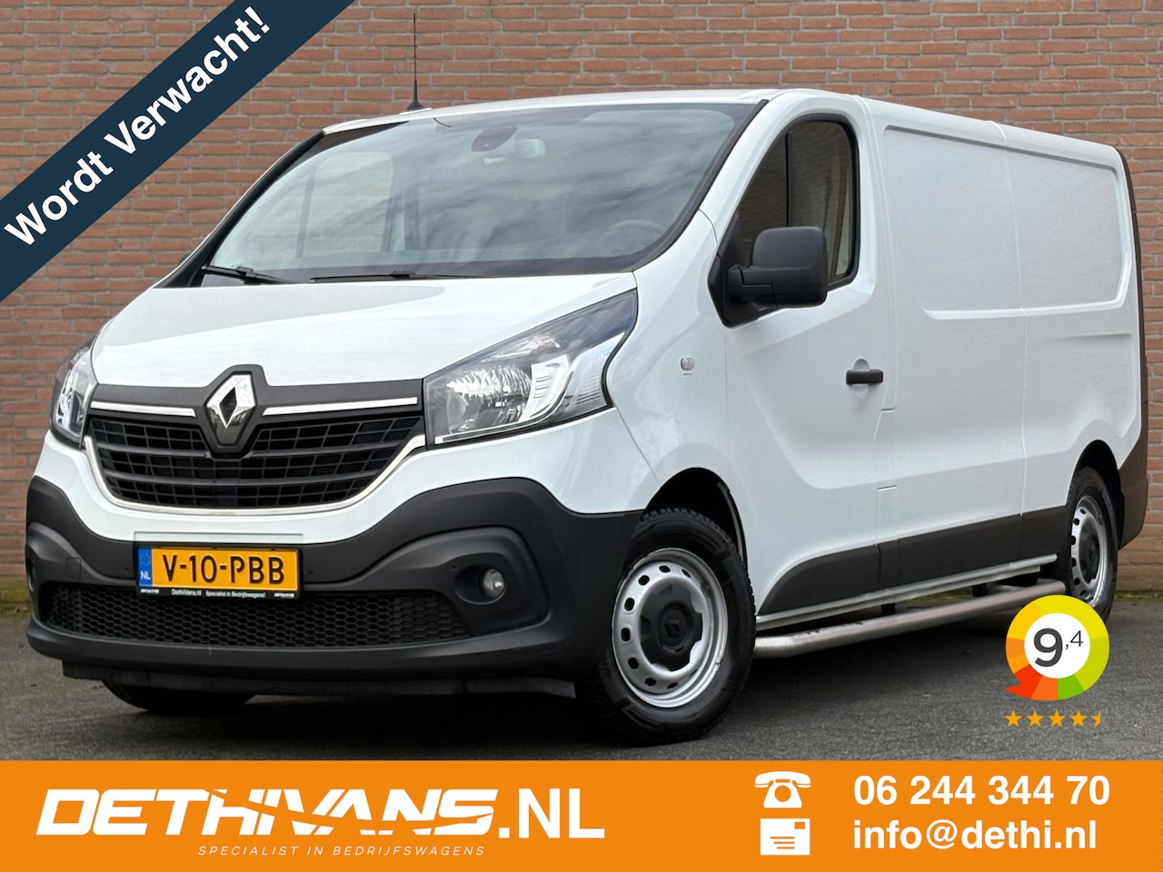 Renault Trafic - 2.0dCi 145PK Lang / Cruisecontrol / Carplay / Euro6 - AutoWereld.nl