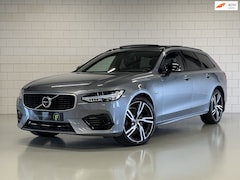 Volvo V90 - 2.0 T8 AWD R-Design | PANO | LUCHTVERING | ELEK. TREKHAAK | HARMAN KARDON | LEDER | 360 CA