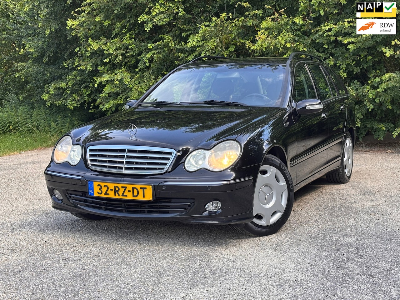 Mercedes-Benz C-klasse Combi - 180 K. Elegance | Cruise control + Navi Nu € 2.975,- !!! - AutoWereld.nl