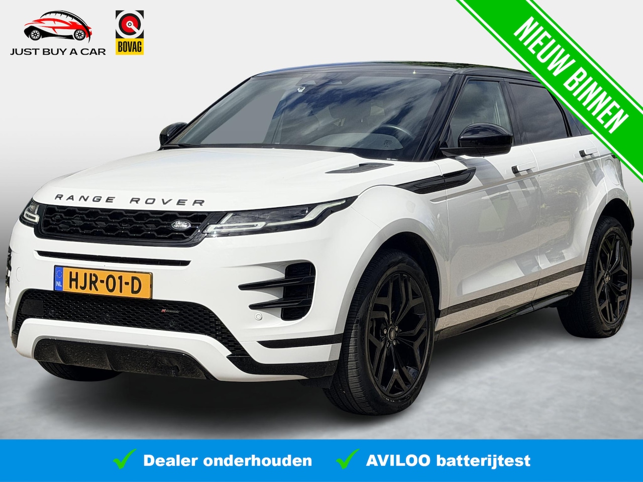 Land Rover Range Rover Evoque - 1.5 P300e PHEV AWD Dynamic Black Edition SoH 93,6% / Dealeronderhouden / Exterieur-Pakket - AutoWereld.nl