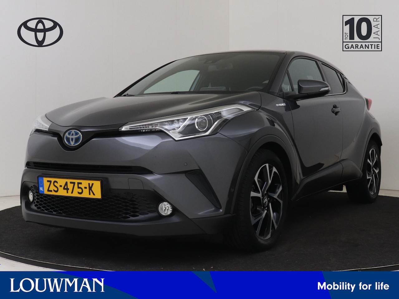 Toyota C-HR - 1.8 Hybrid Style | Dodehoek detectie | Parkeersensoren voor+achter met assistent | Navigat - AutoWereld.nl