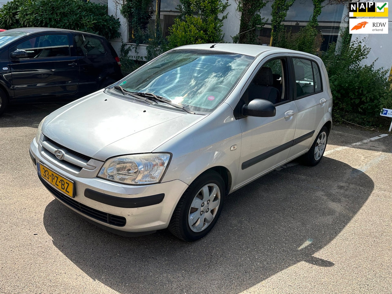 Hyundai Getz - 1.3i Active Cool/ Airco/ 5 deurs/ Trekhaak - AutoWereld.nl