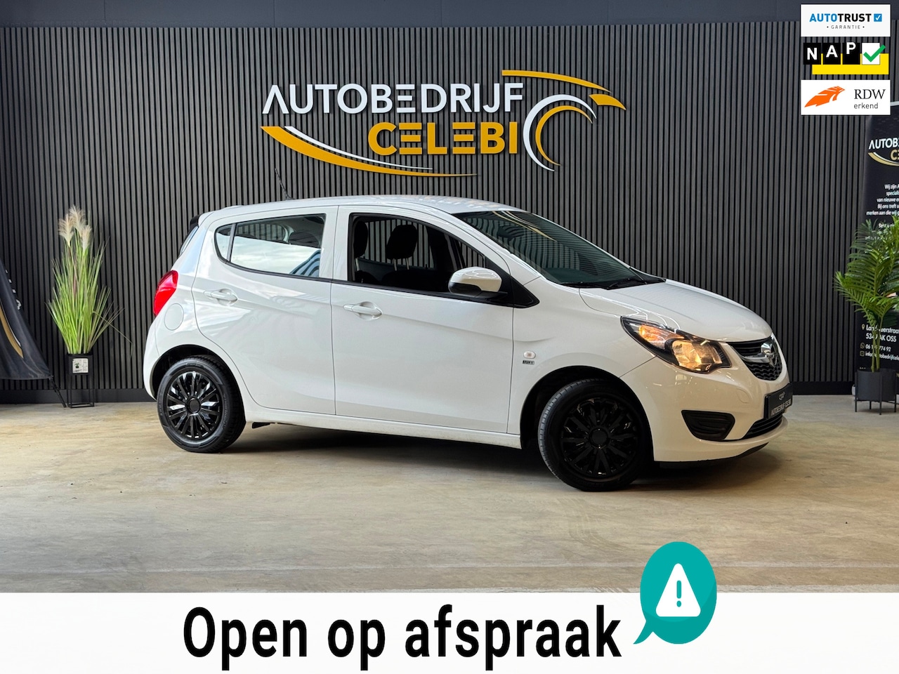 Opel Karl - 1.0 ecoFLEX 120 Jaar Edition 2019 WIT CRUISE|AIRCO - AutoWereld.nl
