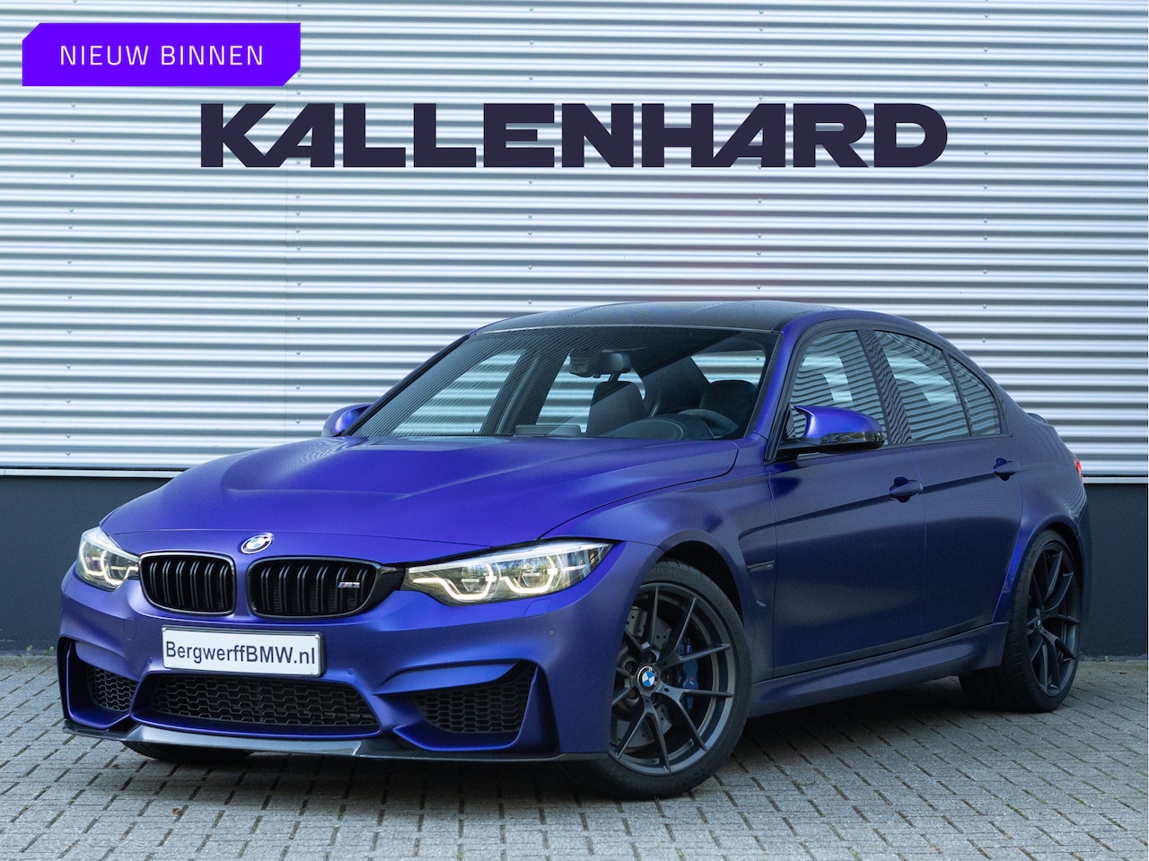 BMW M3 - 3-serie CS - Individual "Frozen Dark Blue II" - Manual Seats - AutoWereld.nl