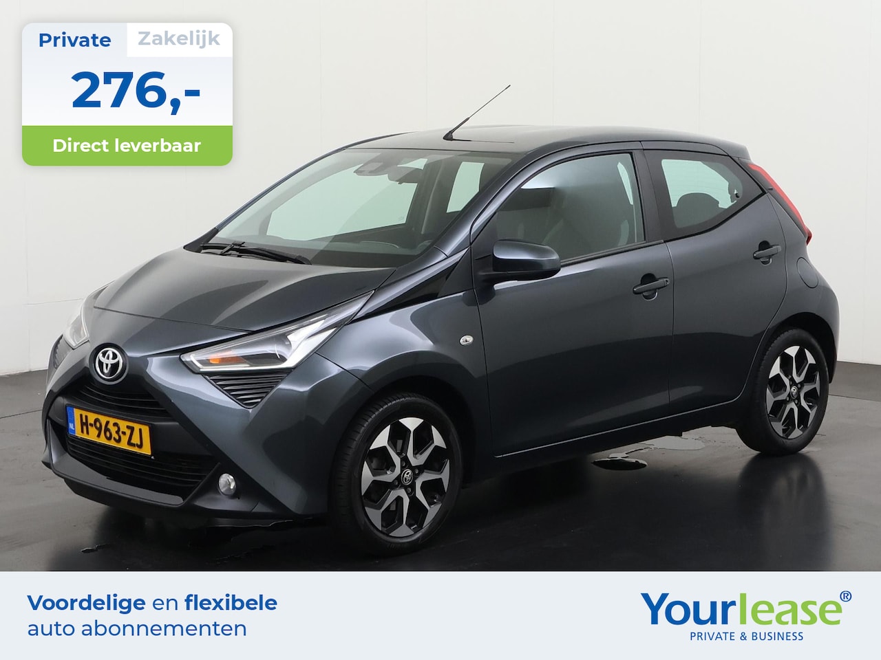 Toyota Aygo - 1.0 VVT-i x-cite | All-in 276,- Private Lease | Direct uit voorraad - AutoWereld.nl