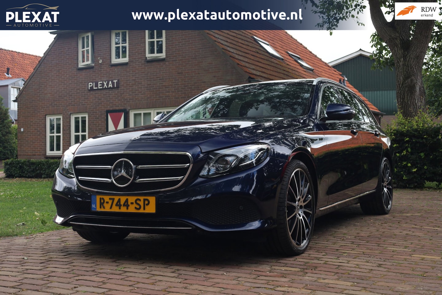 Mercedes-Benz E-klasse Estate - 400 d 4Matic Premium Plus Aut. | Luchtvering | Burmester | Adap. Cruise | Trekhaak | Elek. - AutoWereld.nl