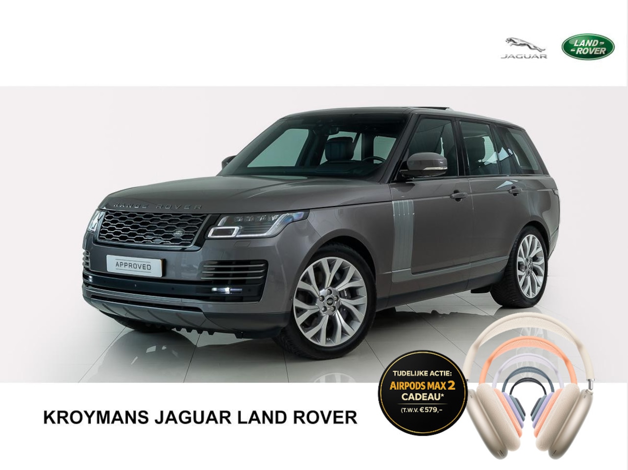 Land Rover Range Rover - 2.0 P400e Autobiography l SVO Scafell Grey l Drive Pro Pack l Lederen Hemel - AutoWereld.nl