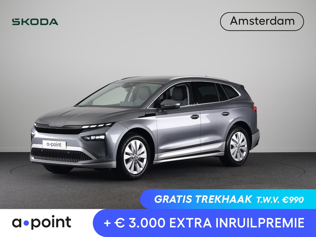 Skoda Enyaq iV - 60 Business Edition 204pk | Elek. bestuurdersstoel | Adaptive Cruise | Blind Spot | Stoelv - AutoWereld.nl