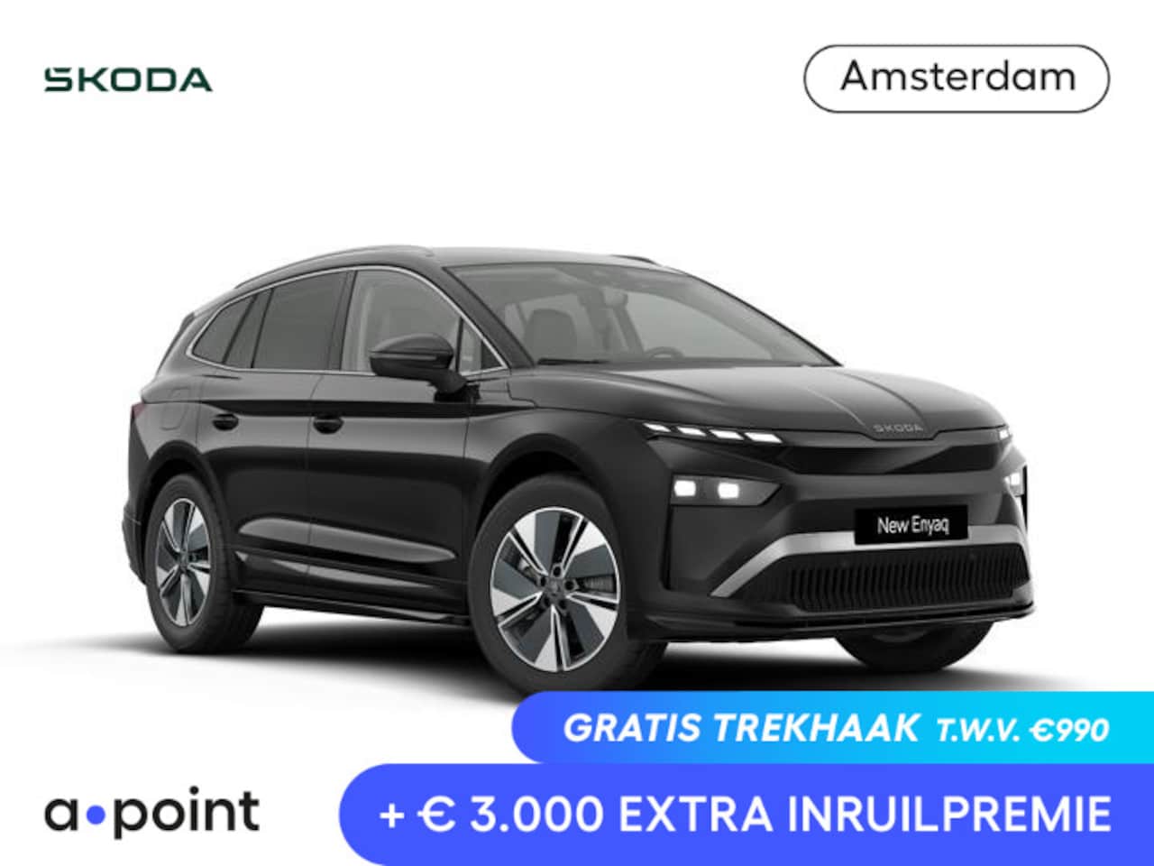 Skoda Enyaq iV - 85 Business Edition | Keyless entry | Travel assist | stoel- en stuurverwarming | elektr. - AutoWereld.nl