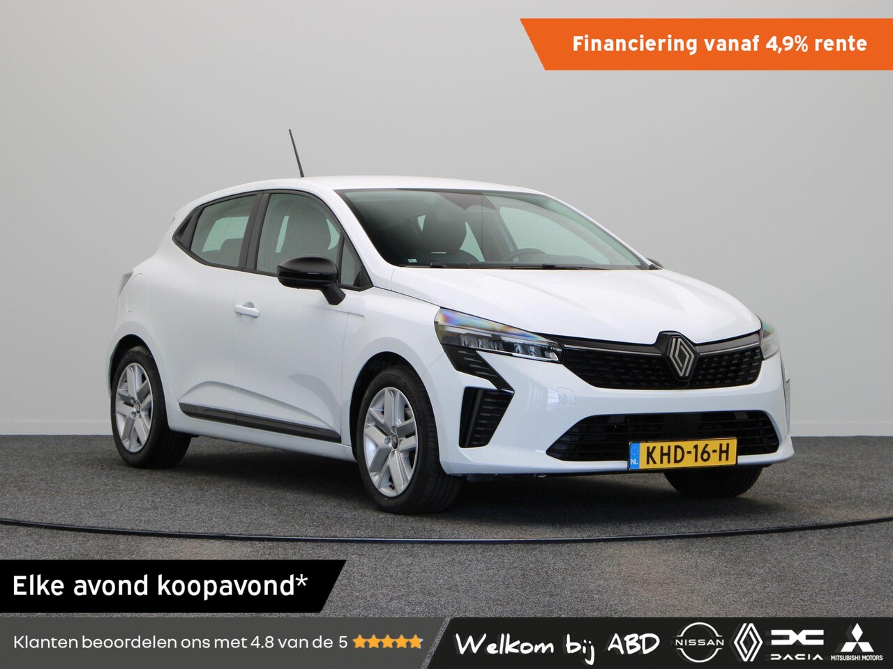 Renault Clio - E-Tech Full Hybrid 145pk evolution | Airco | Parkeersensoren achter | Cruise control | - AutoWereld.nl