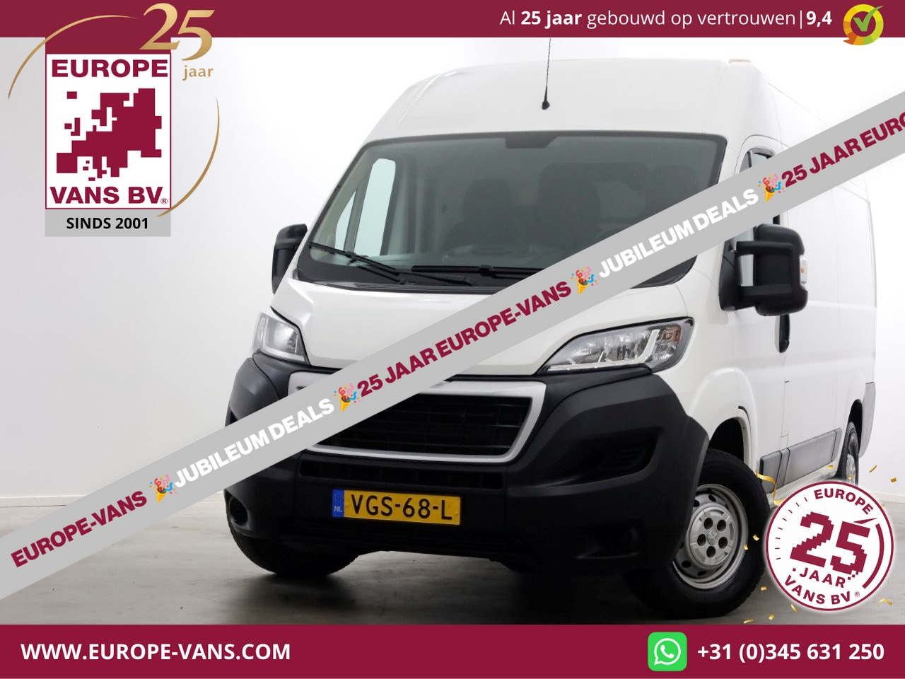 Peugeot Boxer - 2.2 BlueHDi 120pk L2H2 Premium Airco/Camera 08-2020 - AutoWereld.nl