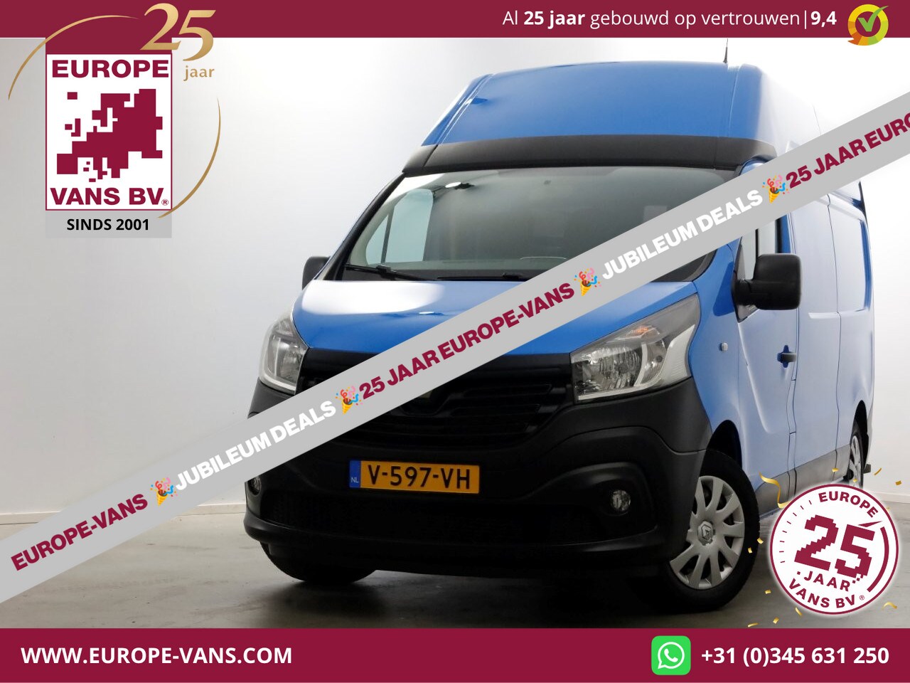 Renault Trafic - 1.6 dCi 125pk E6 L2H2 Comfort Energy Airco/Navi 02-2019 - AutoWereld.nl