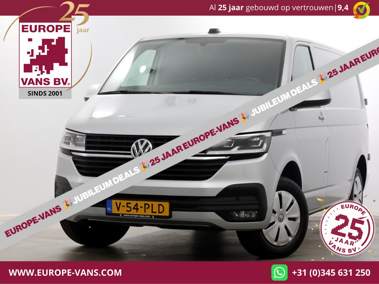 Volkswagen Transporter - T6.1 2.0 TDI 150pk DSG-Automaat L1H1 LED/ACC/Navi/Camera 07-2023 - AutoWereld.nl
