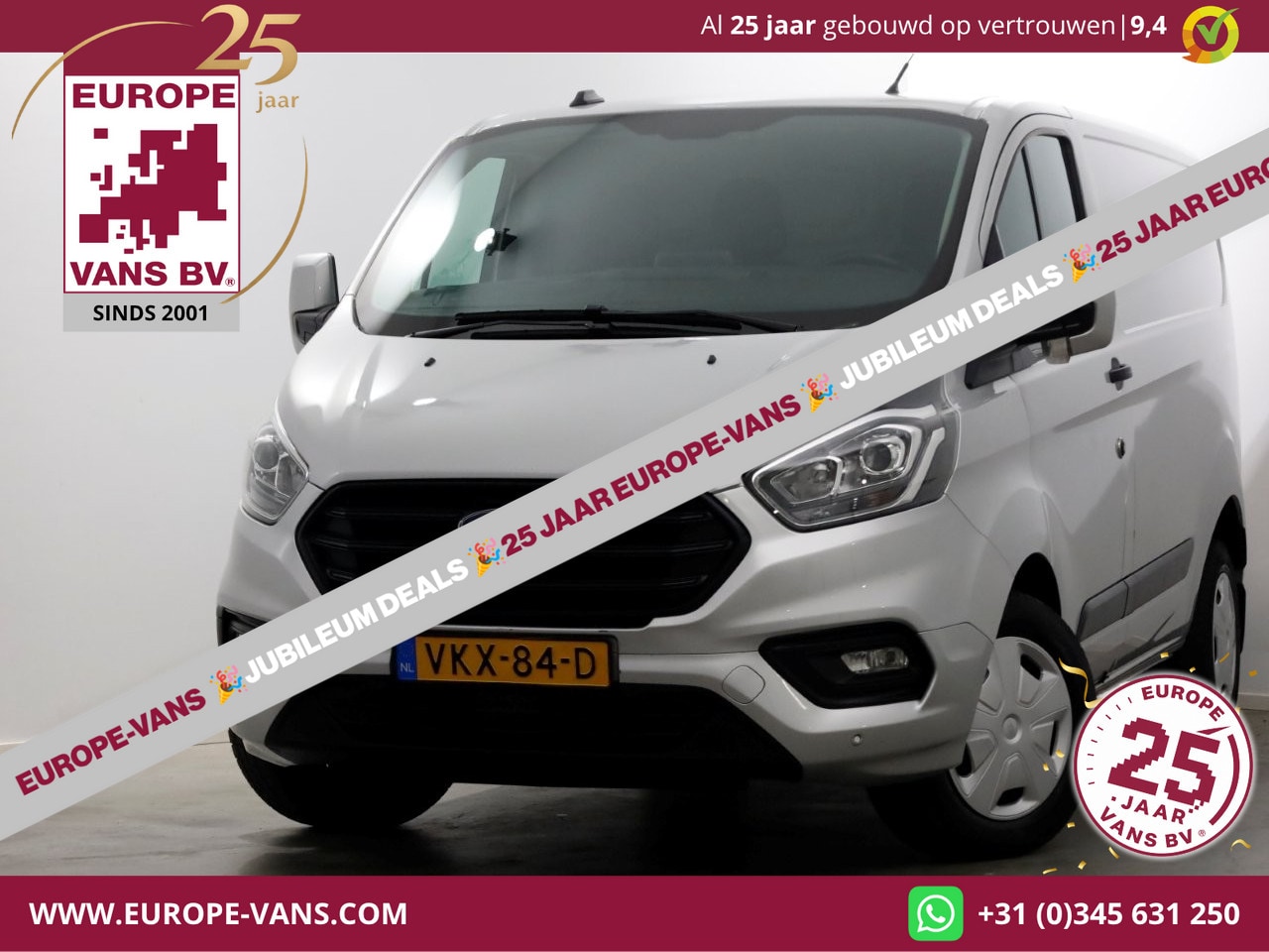 Ford Transit Custom - 2.0 TDCI 130pk L1H1 Automaat Trend Airco/Navi 06-2021 - AutoWereld.nl