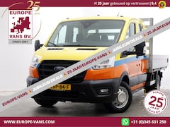 Ford Transit - 350 2.0 TDCI 130pk D.C. Trend Open Laadbak Trekhaak 3000kg 08-2022