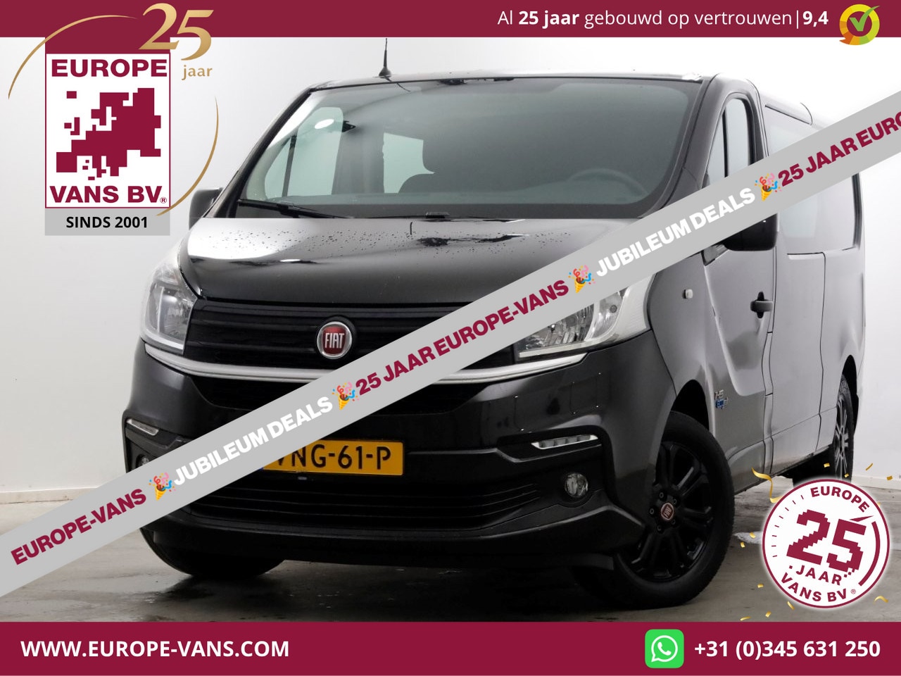 Fiat Talento - 2.0 MultiJet 145pk L2H1 D.C. Business Pro Airco/Navi 11-2021 - AutoWereld.nl