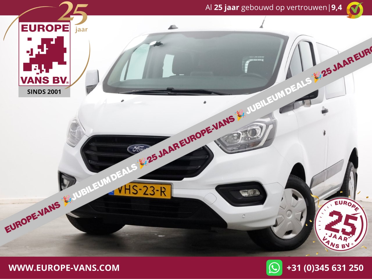 Ford Transit Custom - 2.0 TDCI 130pk L1H1 Trend D.C. Airco/Navi 12-2020 - AutoWereld.nl