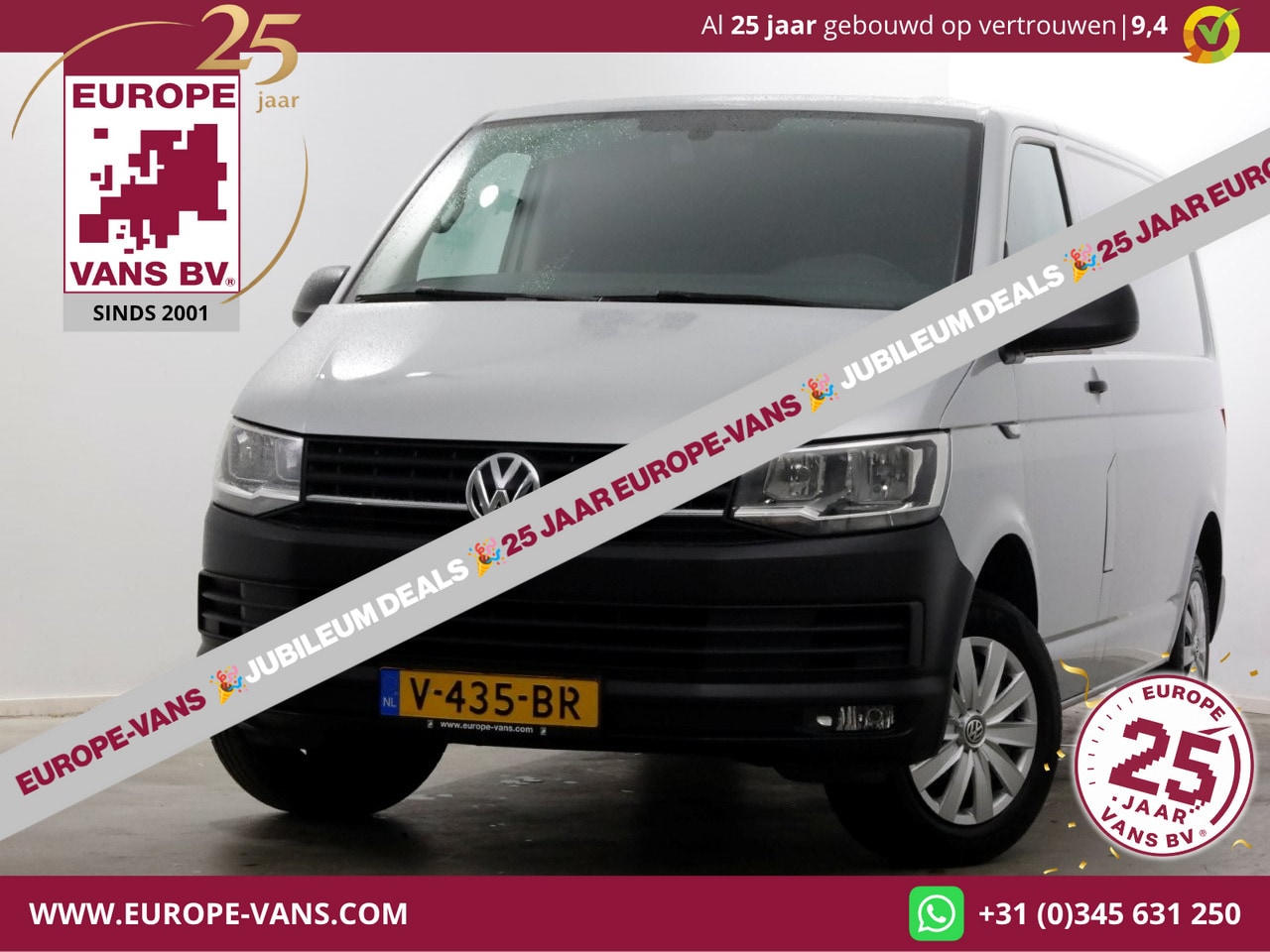 Volkswagen Transporter - T6 2.0 TDI 102pk E6 L1H1 Comfortline Airco/Navi/Achterklep 12-2016 - AutoWereld.nl