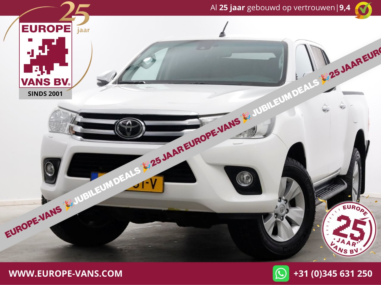 Toyota HiLux - 2.4 D-4D-F 150pk E6 4WD 4x4 Double Cab Automaat 08-2019 - AutoWereld.nl