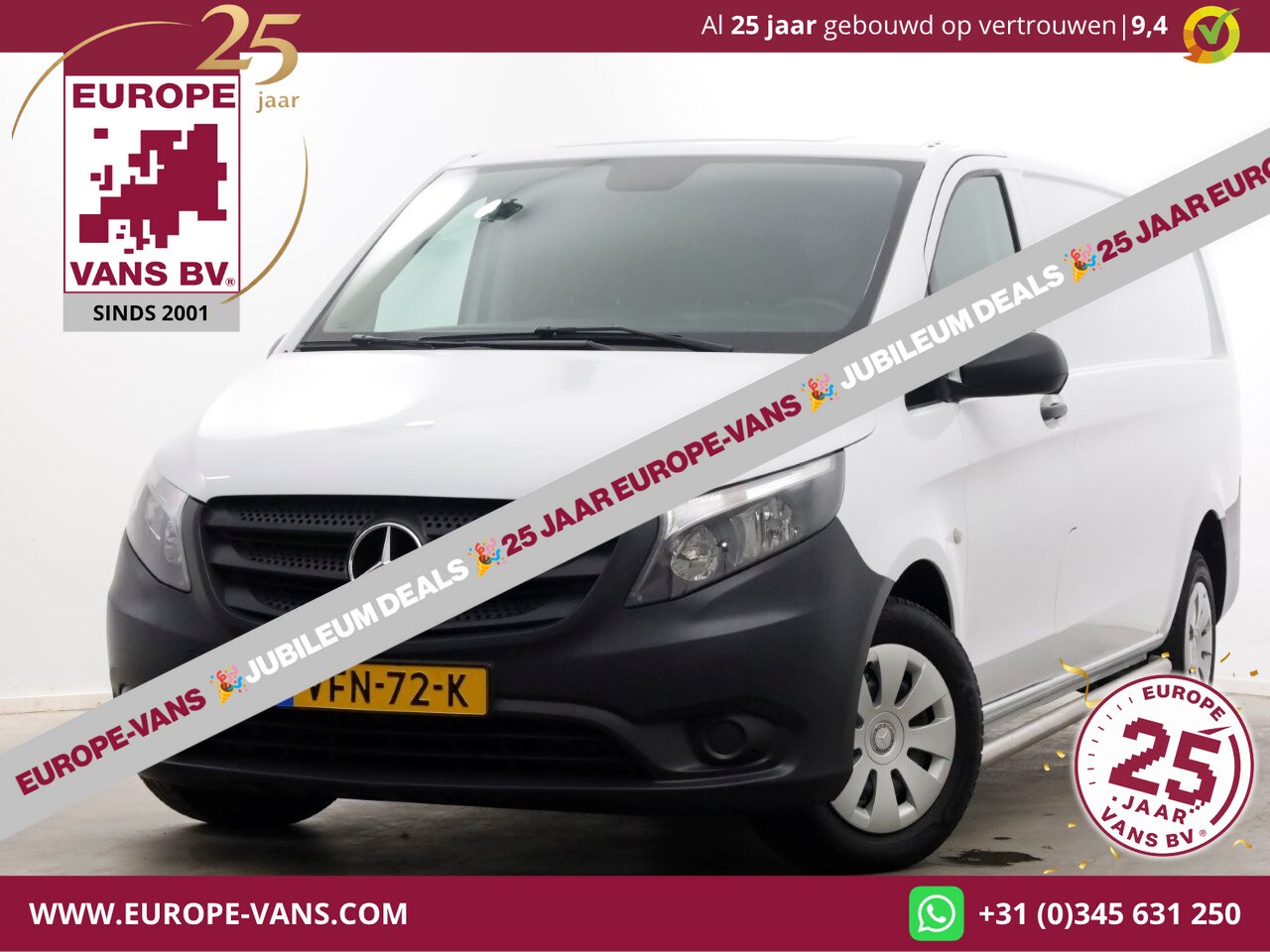 Mercedes-Benz Vito - 110 CDI XL Extra Lang Airco/Camera 04-2020 - AutoWereld.nl