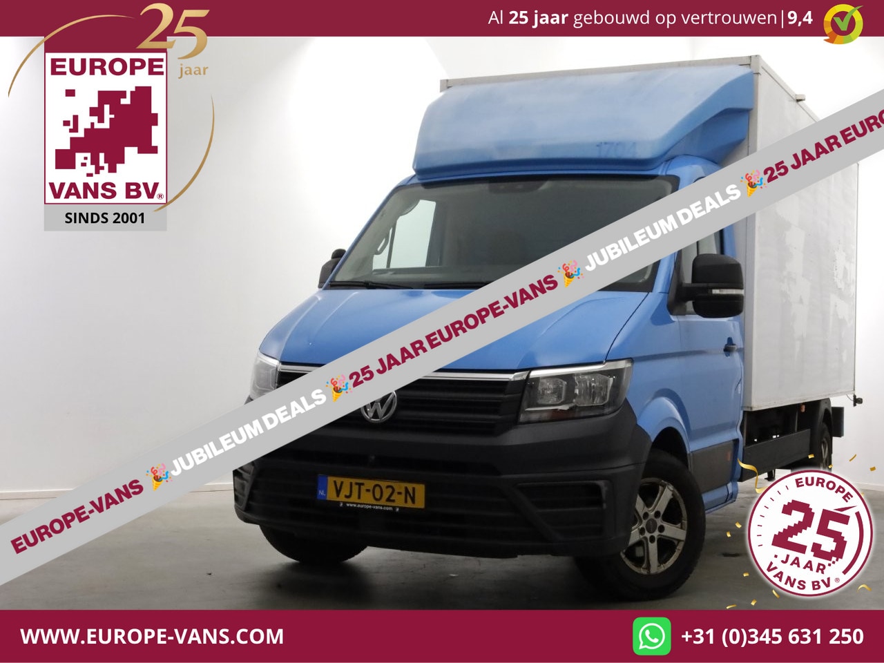 Volkswagen Crafter - 35 2.0 TDI E6 Bakwagen met achterdeuren 2-Persoons 03-2021 - AutoWereld.nl