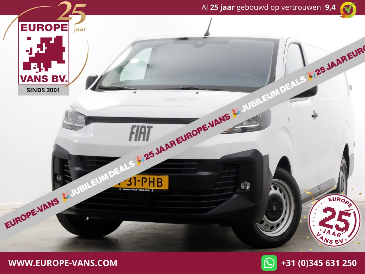 Fiat Scudo - 2.0 Diesel 180pk Automaat L3 Airco/Navi/Camera 09-2024 - AutoWereld.nl