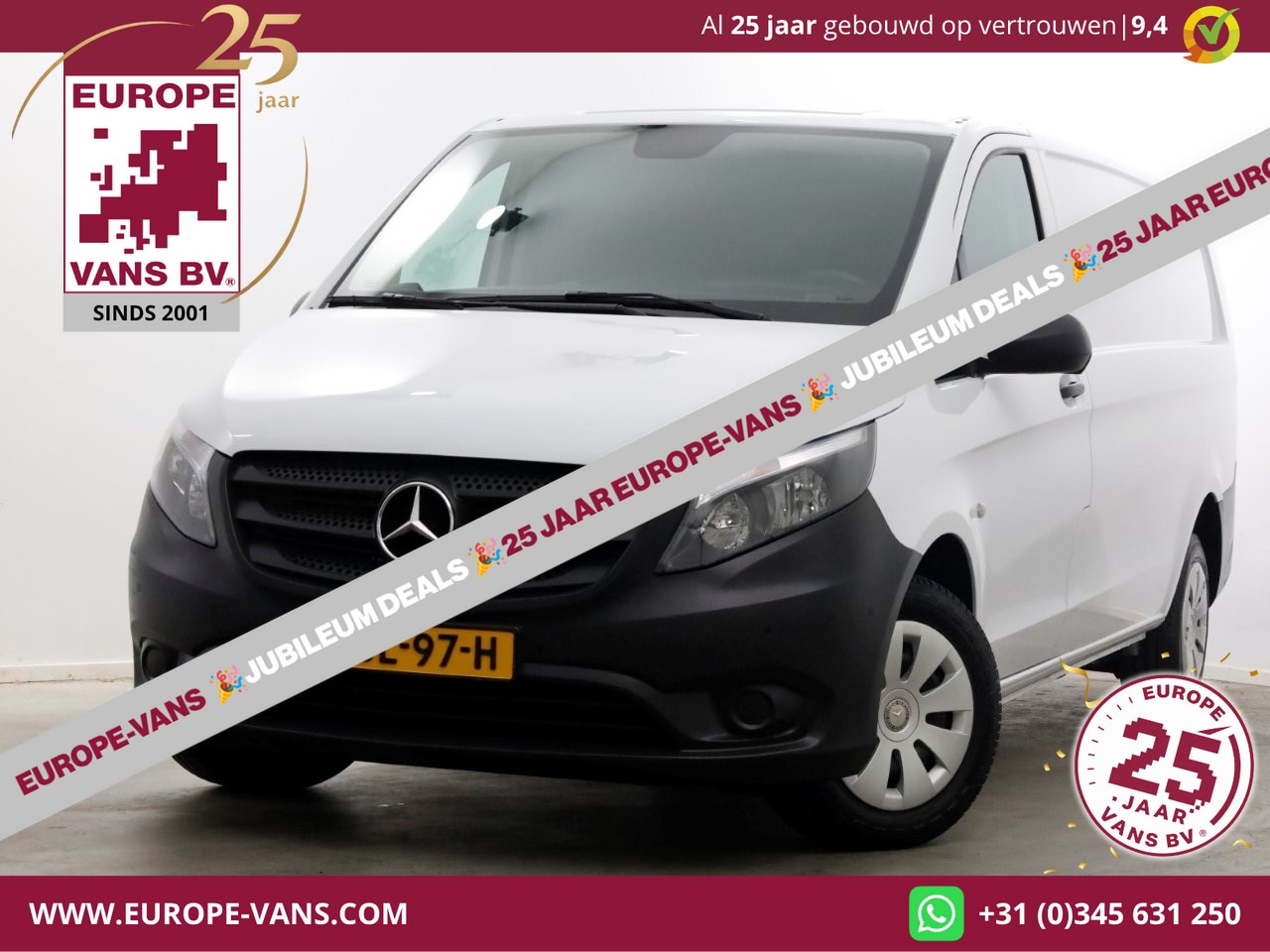 Mercedes-Benz Vito - 110 CDI 110pk RWD XL Extra Lang Airco/Navi/Camera 12-2022 - AutoWereld.nl