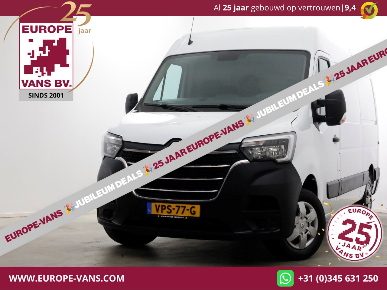Renault Master - T35 2.3 dCi 150pk L2H2 Energy Comfort Airco 03-2022 - AutoWereld.nl