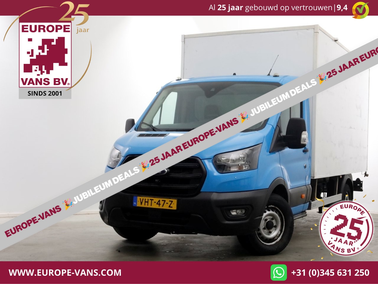 Ford Transit - 350 2.0 TDCI 130pk E6 Bakwagen met achterdeuren 2-Persoons 12-2020 - AutoWereld.nl