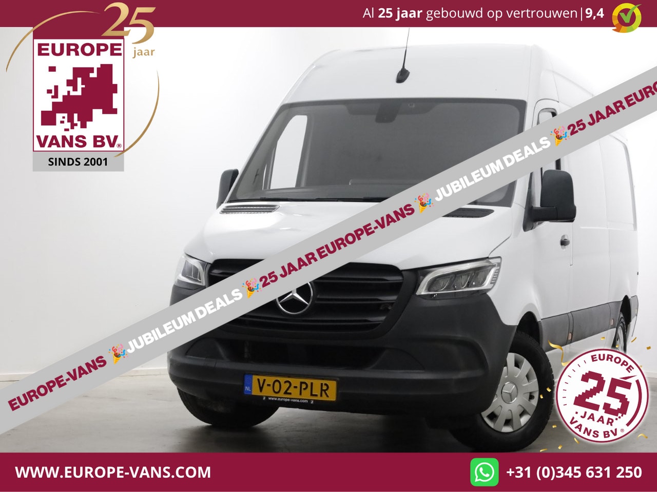 Mercedes-Benz Sprinter - 315 CDI 150pk RWD L2H2 LED/Airco/Camera 04-2021 - AutoWereld.nl